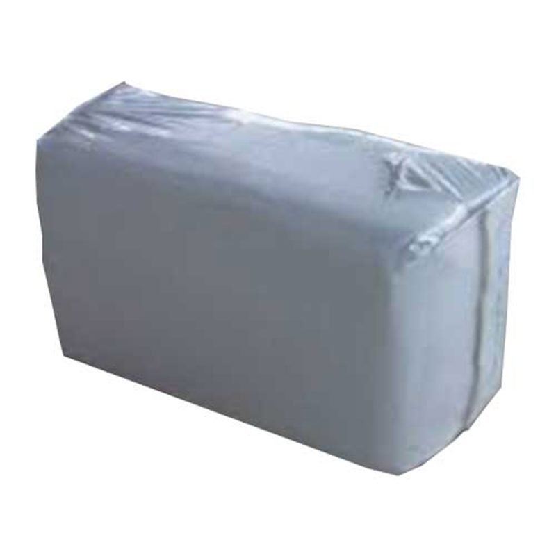 A wrapped, compressed 25 kg coco peat bale